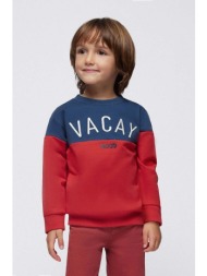 παιδική μπλούζα mayoral χρώμα: κόκκινο 60% βαμβάκι, 39% πολυεστέρας, 1% σπαντέξ