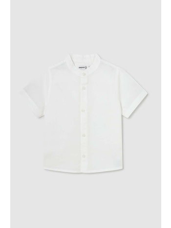 βρεφικό πουκάμισο από λινό μείγμα mayoral χρώμα άσπρο 62%