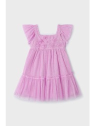 παιδικό φόρεμα mayoral χρώμα: μοβ υλικό 1: 100% πολυεστέρας
υλικό 2: 100% βαμβάκι