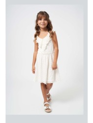 παιδικό φόρεμα mayoral χρώμα: μπεζ κύριο υλικό: 66% βαμβάκι, 34% πολυεστέρας
φόδρα: 100% πολυεστέρας
