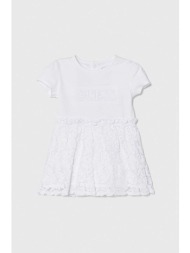 παιδικό φόρεμα guess χρώμα: άσπρο φόδρα: 100% βαμβάκι
υλικό 1: 95% βαμβάκι, 5% σπαντέξ
υλικό 2: 40% 
