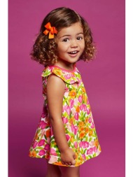 φόρεμα μωρού mayoral χρώμα: ροζ 92% βαμβάκι, 8% σπαντέξ