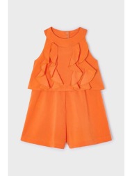 παιδική ολόσωμη φόρμα mayoral χρώμα: πορτοκαλί υλικό 1: 100% πολυεστέρας
υλικό 2: 65% πολυεστέρας, 3