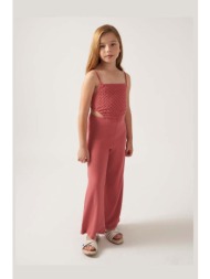 παιδική ολόσωμη φόρμα mayoral χρώμα: ροζ υλικό 1: 64% βαμβάκι, 36% πολυεστέρας
υλικό 2: 100% βαμβάκι