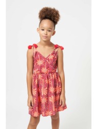 παιδικό φόρεμα mayoral χρώμα: πορτοκαλί 95% πολυεστέρας, 5% σπαντέξ