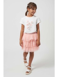παιδική φούστα mayoral χρώμα: ροζ κύριο υλικό: 100% πολυεστέρας
φόδρα: 65% πολυεστέρας, 35% βαμβάκι