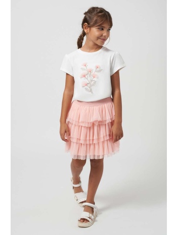 παιδική φούστα mayoral χρώμα ροζ κύριο υλικό 100%