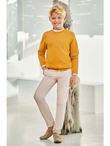 παιδικό παντελόνι mayoral χρώμα μπεζ 98% βαμβάκι, 2%