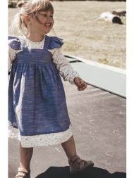 παιδικό βαμβακερό φόρεμα that`s mine canza 100% οργανικό βαμβάκι