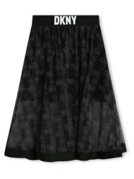 παιδική φούστα dkny χρώμα: μαύρο κύριο υλικό: 86% πολυαμίδη, 14% σπαντέξ
φόδρα: 62% βισκόζη, 33% πολ
