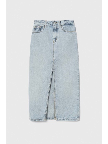 παιδική τζιν φούστα calvin klein jeans 100% βαμβάκι