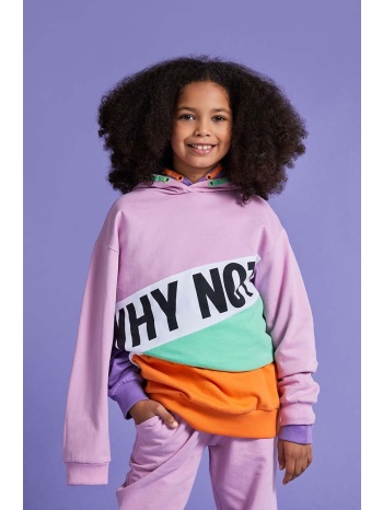 παιδική βαμβακερή μπλούζα coccodrillo χρώμα ροζ, με