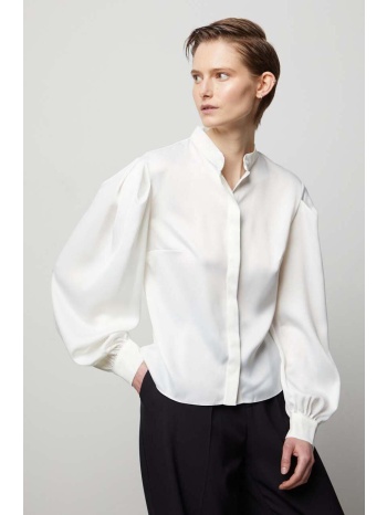 πουκάμισο answear lab χρώμα άσπρο 100% πολυεστέρας