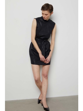 φόρεμα answear lab χρώμα μαύρο 98% βαμβάκι, 2% σπαντέξ