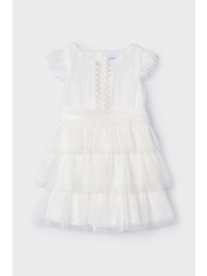 παιδικό φόρεμα mayoral χρώμα: μπεζ κύριο υλικό: 100% πολυεστέρας
φόδρα: 80% πολυεστέρας, 20% βαμβάκι