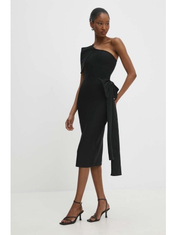 φόρεμα answear lab χρώμα μαύρο 60% πολυεστέρας, 35%