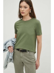 βαμβακερό μπλουζάκι medicine γυναικεία, χρώμα: πράσινο 100% βαμβάκι