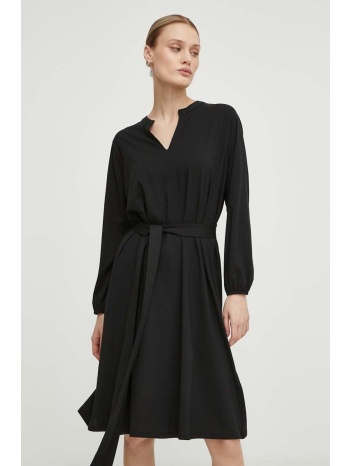 φόρεμα marc o`polo χρώμα μαύρο 48% modal, 47% βαμβάκι, 5%