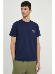 βαμβακερό μπλουζάκι polo ralph lauren ανδρικά, χρώμα: ναυτικό μπλε 100% βαμβάκι