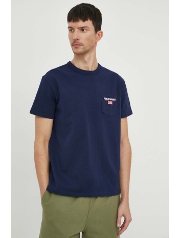 βαμβακερό μπλουζάκι polo ralph lauren ανδρικά, χρώμα