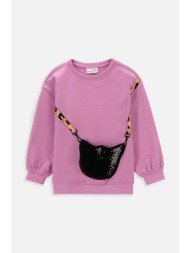 παιδική μπλούζα coccodrillo χρώμα: ροζ 95% βαμβάκι, 5% σπαντέξ