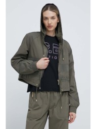 μπουφάν p.e nation χρώμα: πράσινο κύριο υλικό: 60% πολυεστέρας, 40% ανακυκλωμένος πολυεστέρας
φόδρα 