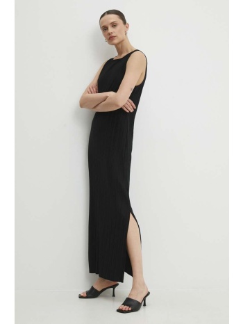 φόρεμα answear lab χρώμα μαύρο 95% πολυεστέρας, 5% σπαντέξ