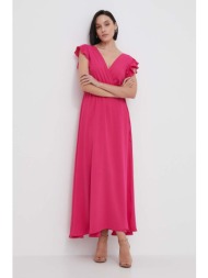 φόρεμα artigli χρώμα: ροζ 100% πολυεστέρας