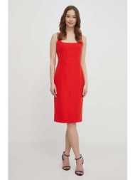 φόρεμα artigli χρώμα: κόκκινο 88% πολυεστέρας, 12% σπαντέξ