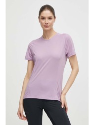 αθλητικό μπλουζάκι montane dart lite χρώμα: ροζ, fdits15 100% ανακυκλωμένος πολυεστέρας