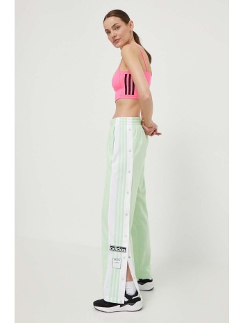 παντελόνι φόρμας adidas originals χρώμα πράσινο, ip0626