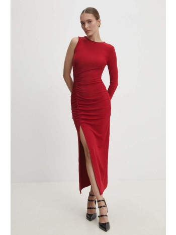 φόρεμα answear lab χρώμα κόκκινο 95% πολυεστέρας, 5%
