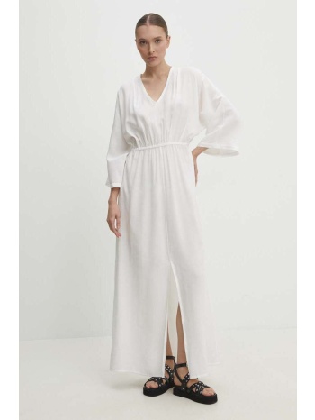 φόρεμα answear lab χρώμα άσπρο 100% βισκόζη
