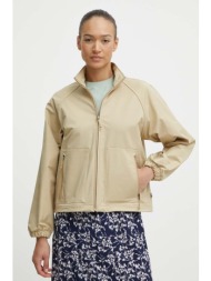 μπουφάν the north face χρώμα: μπεζ, nf0a871mlk51 74% πολυεστέρας, 20% βαμβάκι, 6% σπαντέξ
