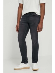 τζιν παντελόνι calvin klein jeans χρώμα: μαύρο, j30j324851 79% βαμβάκι, 20% ανακυκλωμένο βαμβάκι, 1%