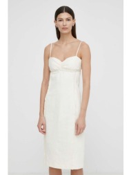 φόρεμα από λινό μείγμα ...