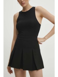 φούστα και φόρεμα answear lab χρώμα: μαύρο κύριο υλικό: 97% πολυεστέρας, 3% σπαντέξ
φόδρα: 100% πολυ