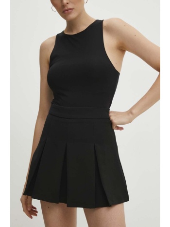 φούστα και φόρεμα answear lab χρώμα μαύρο κύριο υλικό 97%