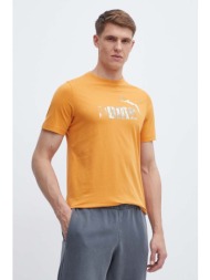 βαμβακερό μπλουζάκι puma ανδρικό, χρώμα: πορτοκαλί, 675942 κύριο υλικό: 100% βαμβάκι
φινίρισμα: 70% 