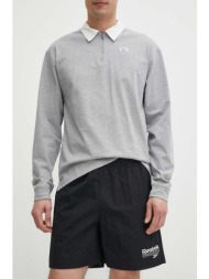 σορτς reebok brand proud χρώμα: μαύρο, 100076381 100% πολυαμίδη