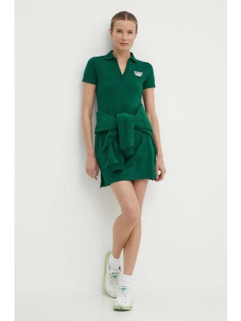 φόρεμα reebok classic archive essentials χρώμα πράσινο