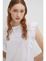 βαμβακερό μπλουζάκι medicine γυναικεία, χρώμα: άσπρο κύριο υλικό: 100% βαμβάκι
πρόσθετο υλικό: 100% 