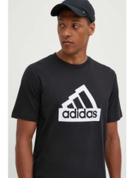 βαμβακερό μπλουζάκι adidas essentials ανδρικό, χρώμα: μαύρο, iw2702 κύριο υλικό: 100% βαμβάκι
πλέξη 