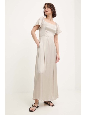 φόρεμα answear lab χρώμα μπεζ 100% βισκόζη
