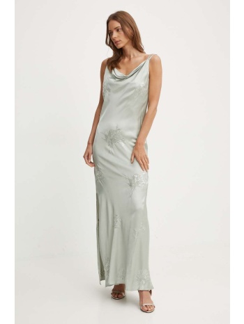 φόρεμα sandro ferrone χρώμα πράσινο, sfs150xbdtea 88%