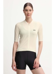ποδηλατικό κοντομάνικο poc pristine χρώμα: μπεζ υλικό 1: 85% ανακυκλωμένος πολυεστέρας, 15% $pizamat