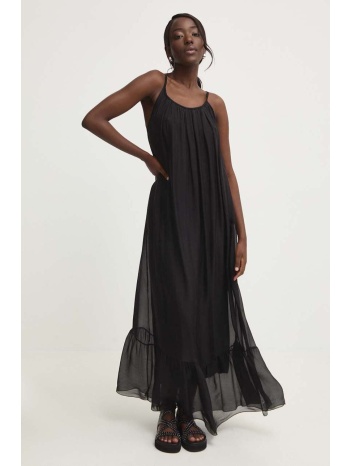 φόρεμα answear lab χρώμα μαύρο κύριο υλικό 80% lyocell
