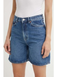 τζιν σορτς samsoe samsoe sashelly f24200011 100% οργανικό βαμβάκι