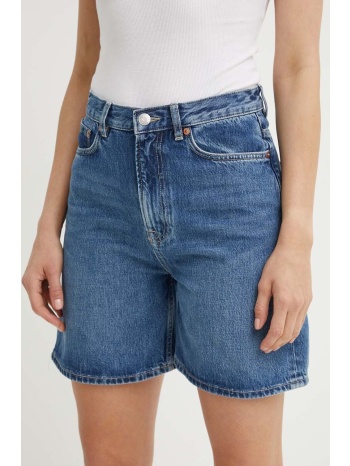 τζιν σορτς samsoe samsoe sashelly f24200011 100% οργανικό