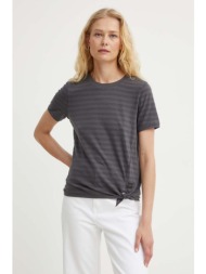 μπλουζάκι g-star raw χρώμα: γκρι, d24661-d602 75% βαμβάκι, 25% πολυεστέρας